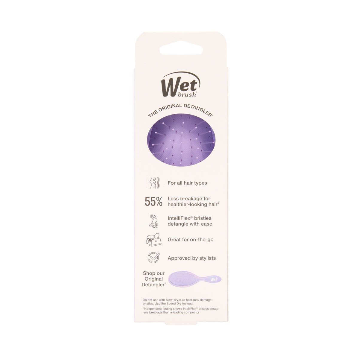 Wetbrush Original MINI Detangler - Prismatic Glow