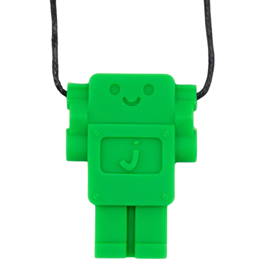 Bijtketting - Robot - Grasgroen (medium)