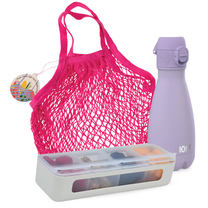 Katoen netzakje - Snack Set