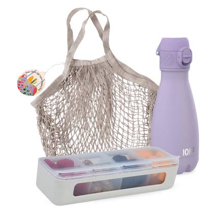 Katoen netzakje - Snack Set