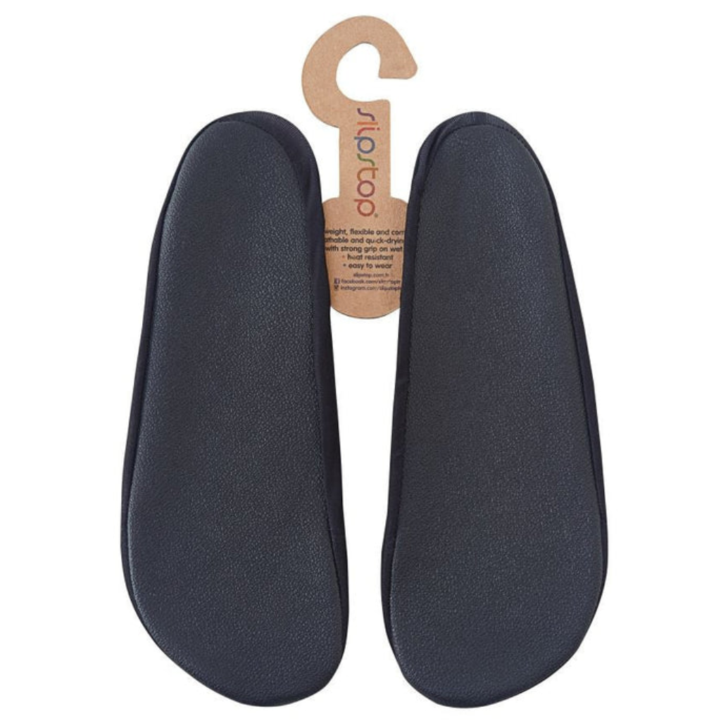 Slipstop antislip waterschoenen voor tieners/volwassenen - Black