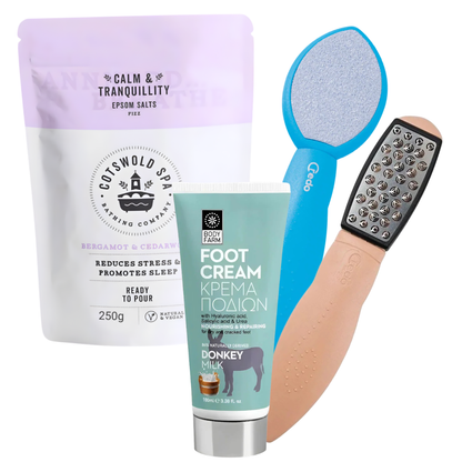 Voetverzorging Set - Relaxing + GRATIS Epsomzout 250 gram