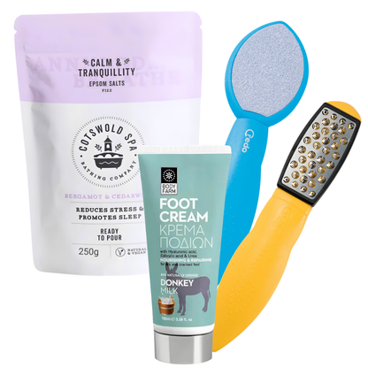 Voetverzorging Set - Relaxing + GRATIS Epsomzout 250 gram