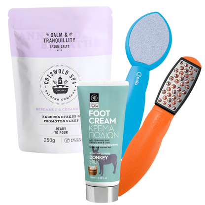 Voetverzorging Set - Relaxing + GRATIS Epsomzout 250 gram