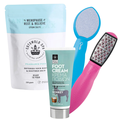 Voetverzorging Set - Relaxing + GRATIS Epsomzout 250 gram