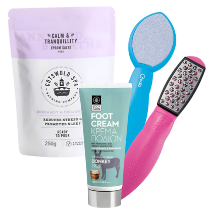 Voetverzorging Set - Relaxing + GRATIS Epsomzout 250 gram