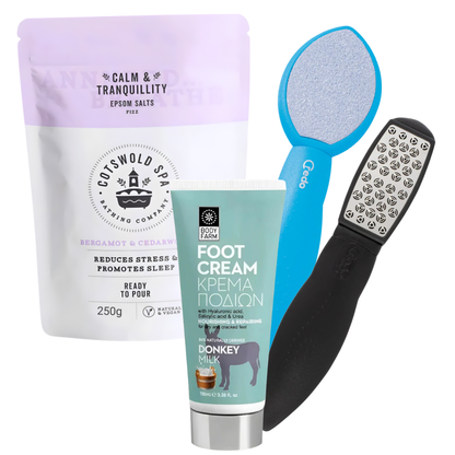 Voetverzorging Set - Relaxing + GRATIS Epsomzout 250 gram