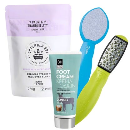 Voetverzorging Set - Relaxing + GRATIS Epsomzout 250 gram
