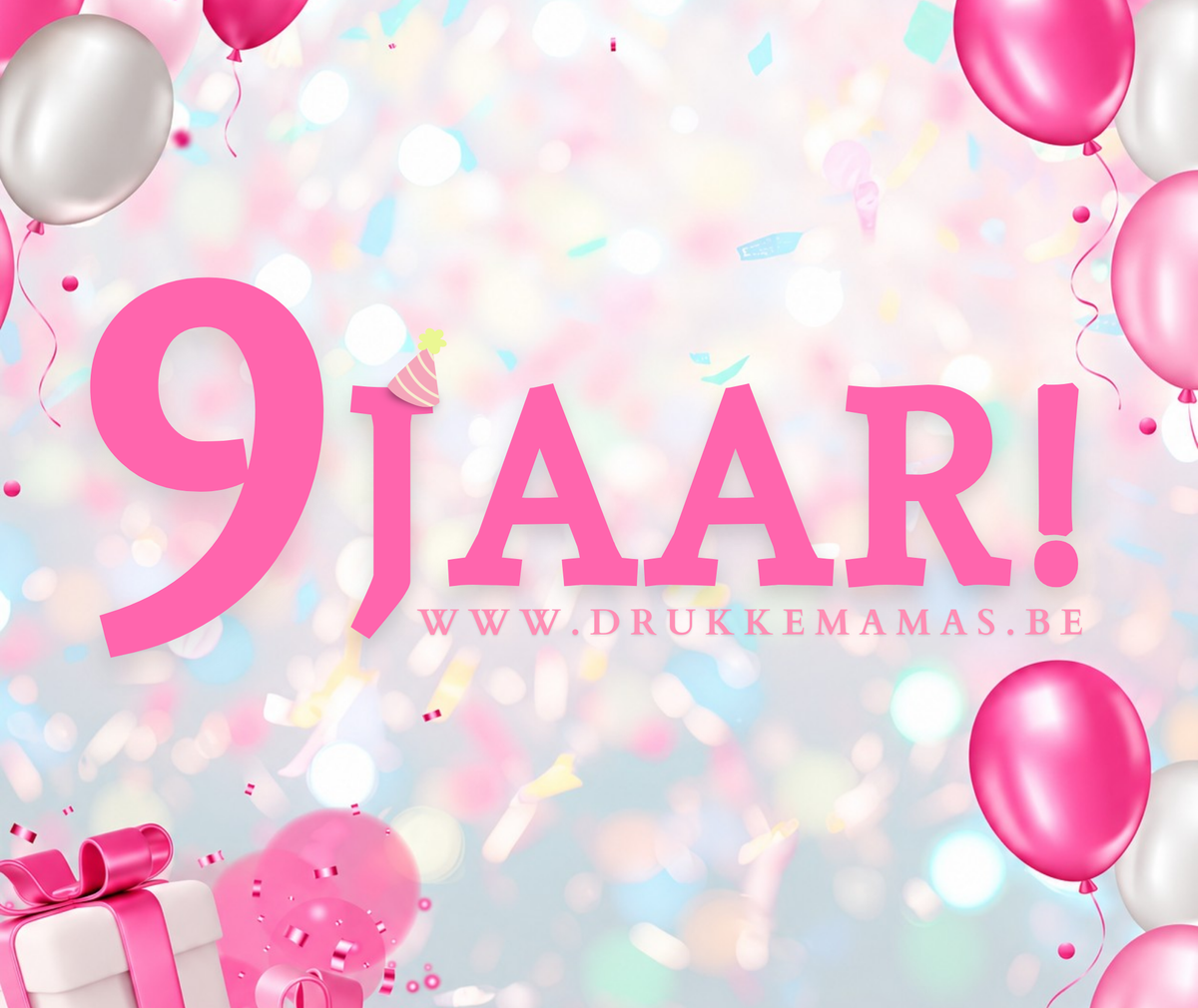 9 jaar Drukke Mama's