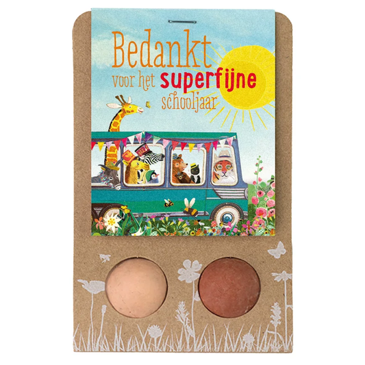Blossombs bloembommetjes - Bedankt voor het superfijne schooljaar