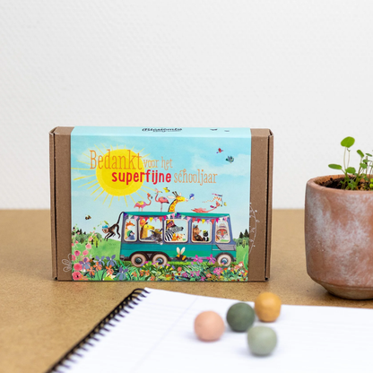 Blossombs bloembommetjes - Bedankt voor het superfijne schooljaar