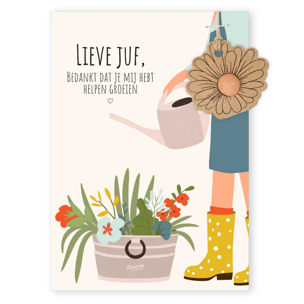Blossombs bloembommetjes - Lieve juf