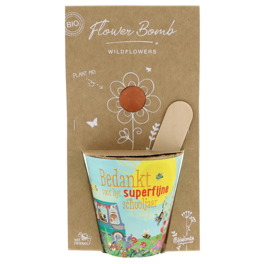 Blossombs bloembommetjes grow kit - Bedankt voor het superfijne schooljaar