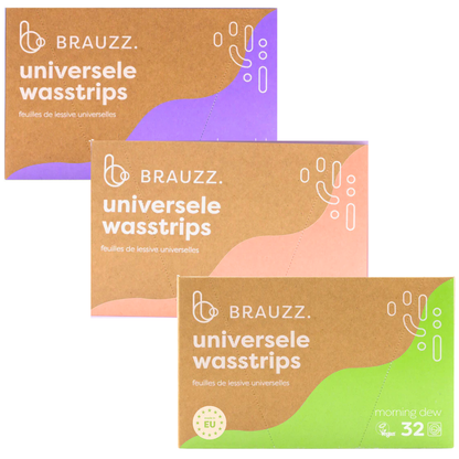 Brauzz wasstrips – 3 stuks - 96 wasbeurten