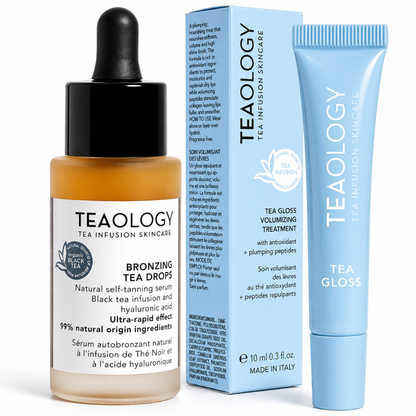 Teaology Bronzing Tea Drops + GRATIS Tea Gloss Volume Lip Treatment