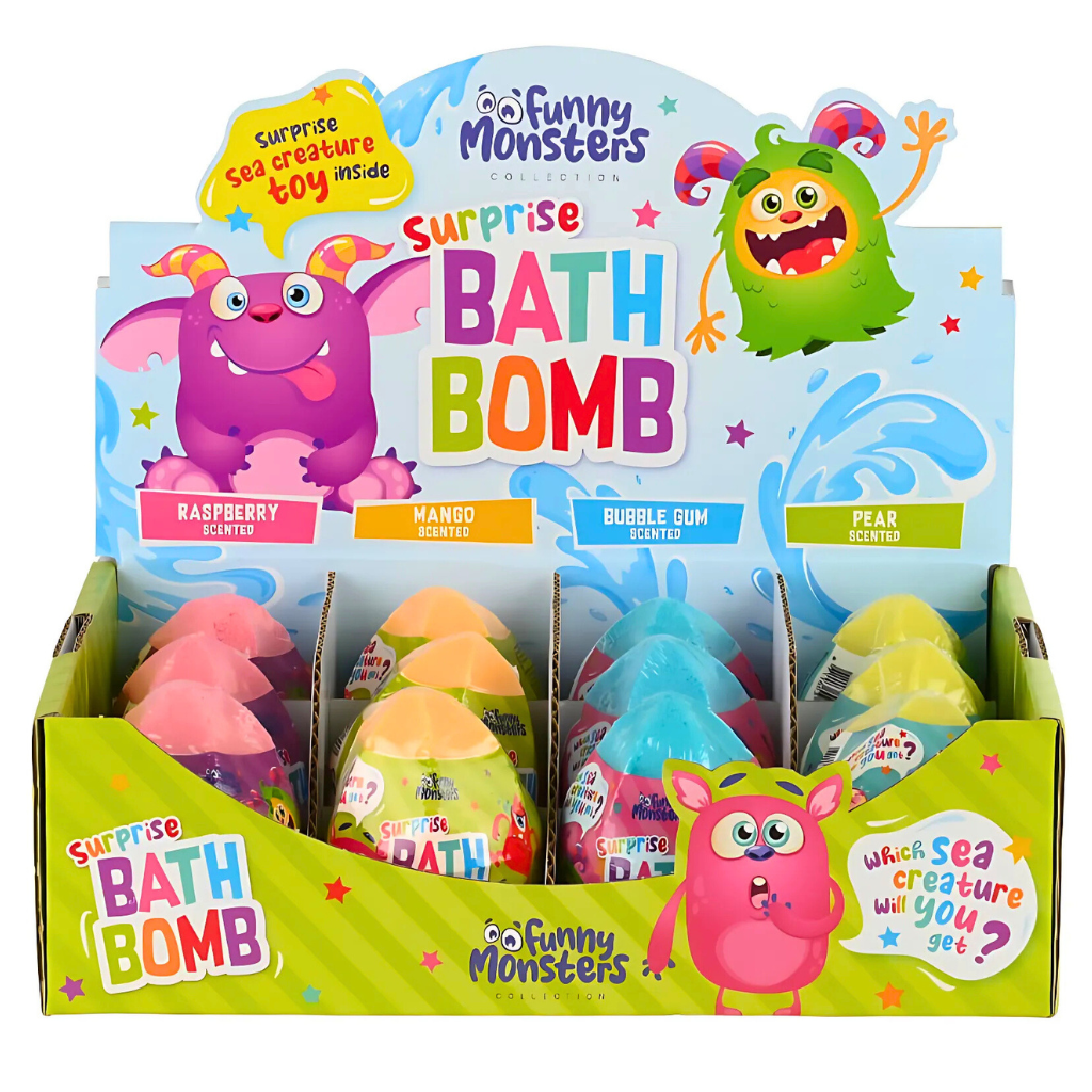 Bruisbal Ei Funny Monsters + verrassing