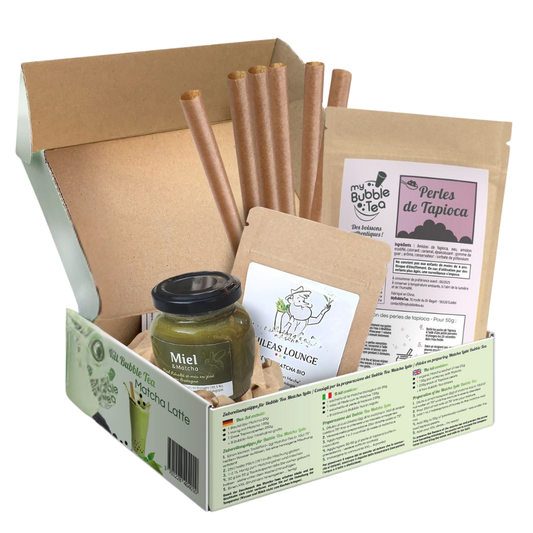Bubble tea kit - Matcha Latte