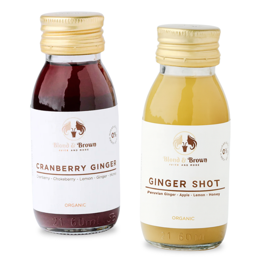 Cranberry Ginger & Ginger shot - Testbundel