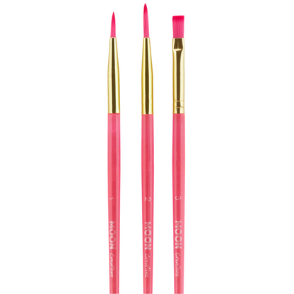 Face paint brushes - 3 stuks