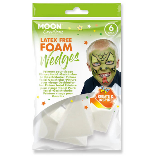 Latex-free foam wedge - 6 stuks