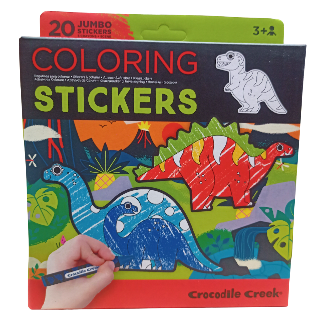 Stickers om in te kleuren