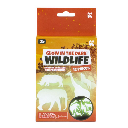 Glow in the Dark Wildlife stickers