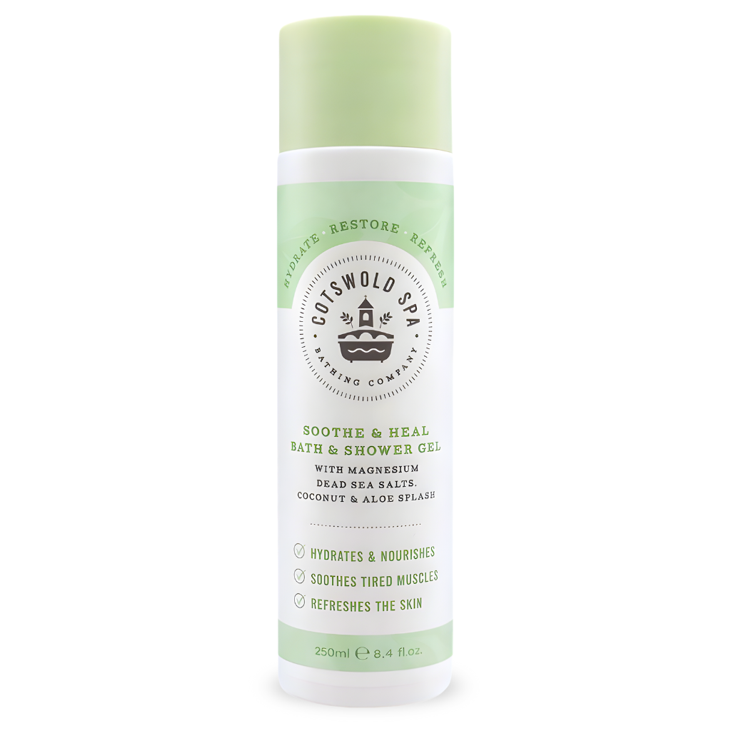 Bad- & douchegel met dode zeezout - Coconut & aloe vera 250 ml