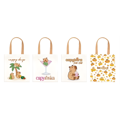 Shopper tas katoen capibara