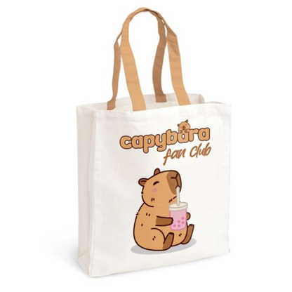 Shopper tas katoen capibara