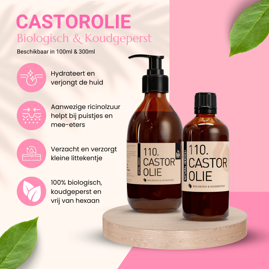 Castorolie - Biologisch en koudgeperst