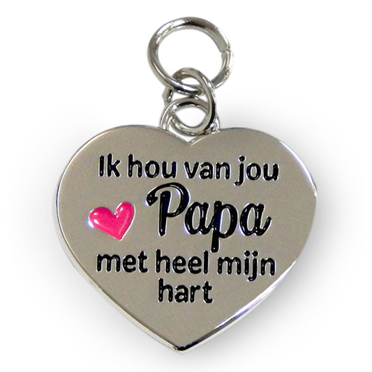 Bedeltje - Ik hou van jou papa met heel mijn hart