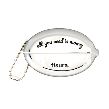 Retro muntenportemonnee met kliksluiting