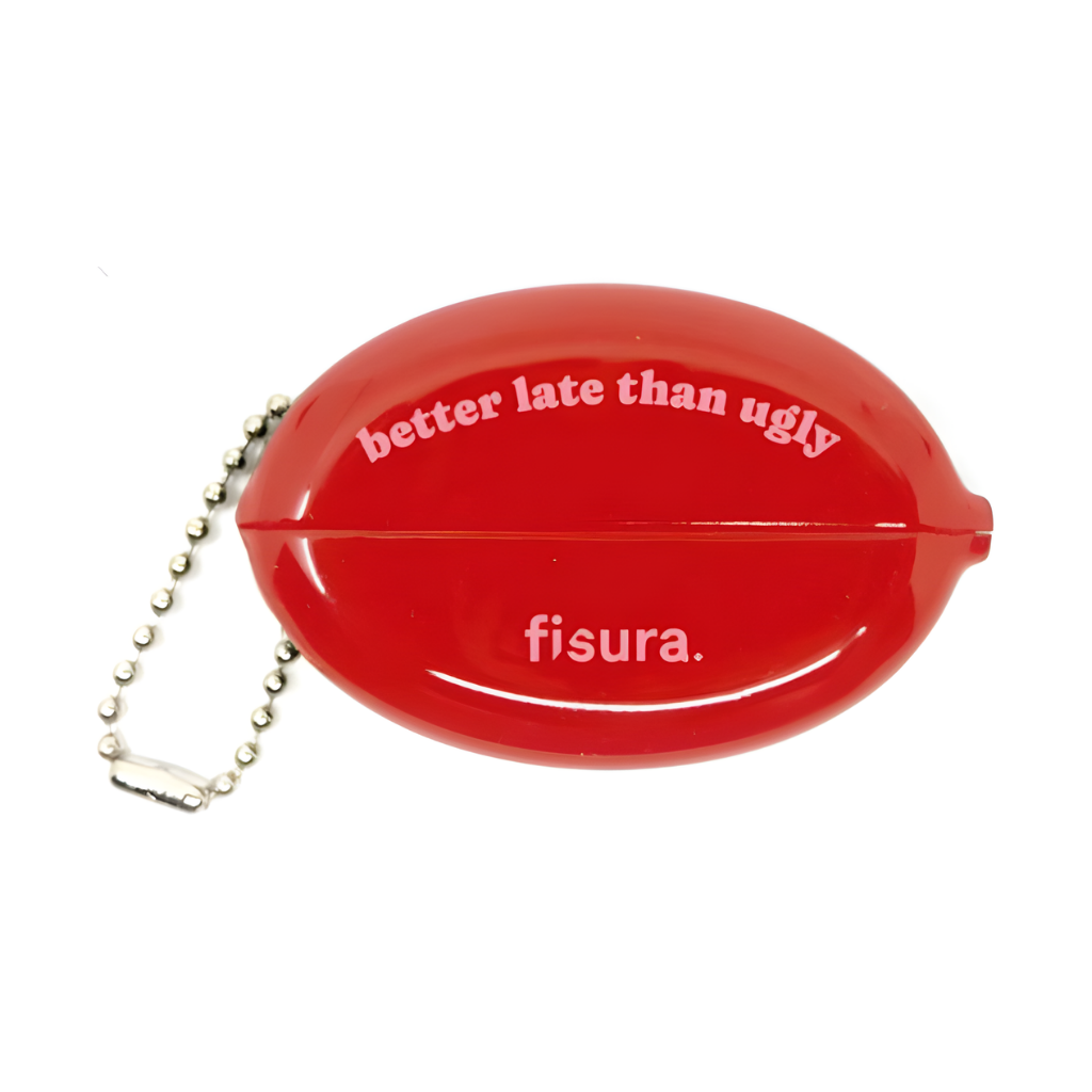 Retro muntenportemonnee met kliksluiting