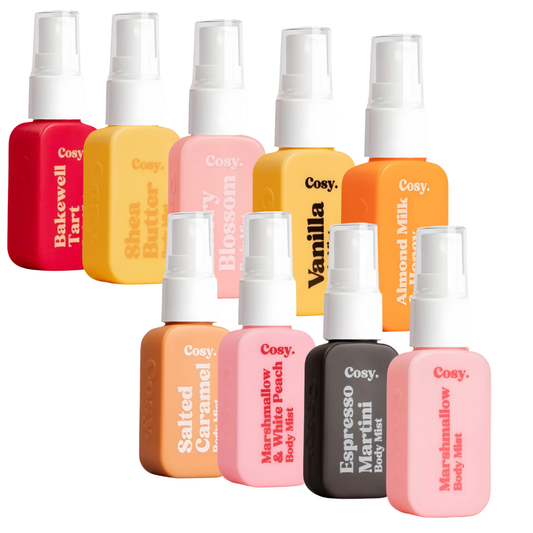 Cosy Body mist 30ml bundel - Sweet - 9 stuks
