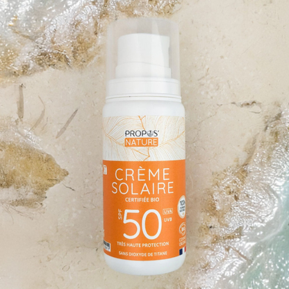 Bio Zonnecrème SPF50+ voor Gezicht & Lichaam 100ml