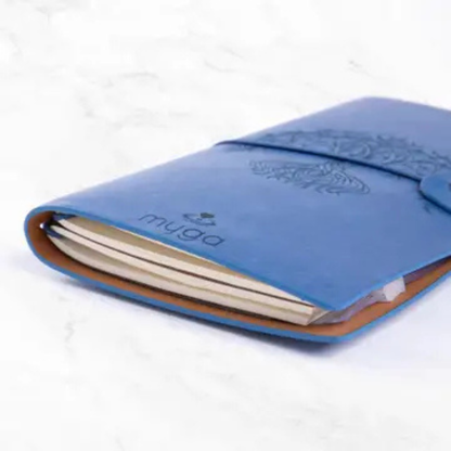 Notitieboek met edelsteen en navulbare pagina's