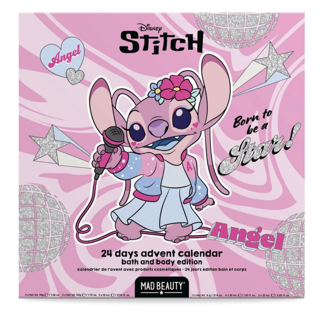 Adventskalender Stitch & Angel - bad- & verzorgingsproducten