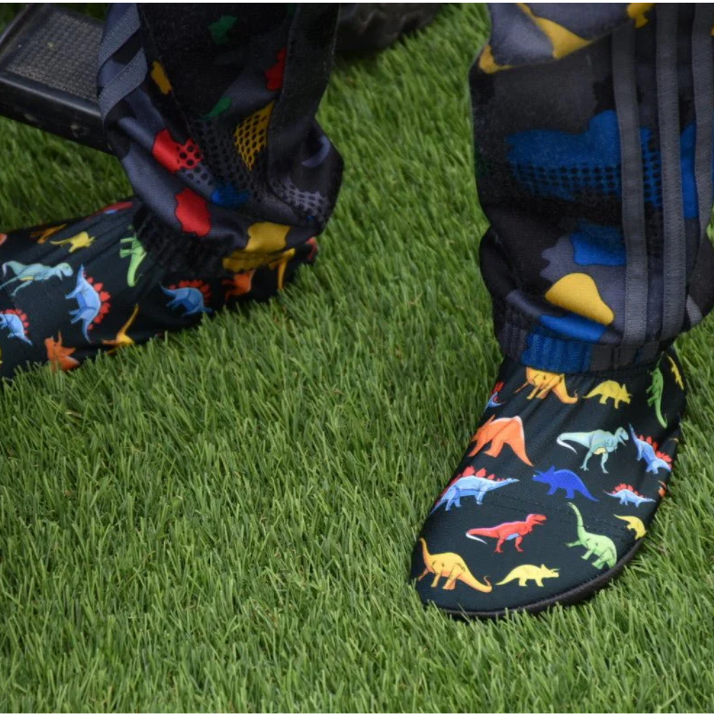 Slipstop antislip waterschoenen voor kinderen - Dino