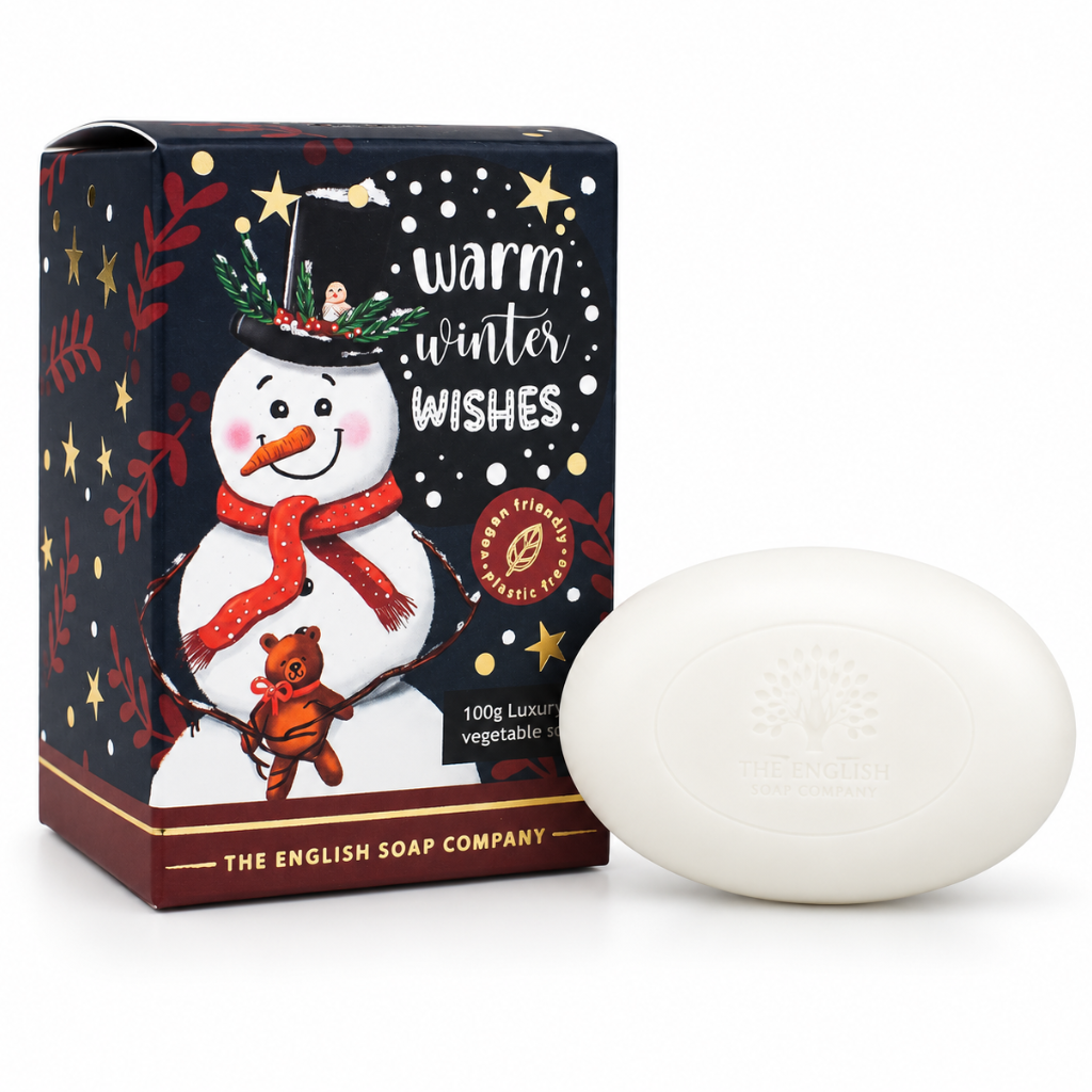 English soap geschenkverpakking - Snowman 100 gram