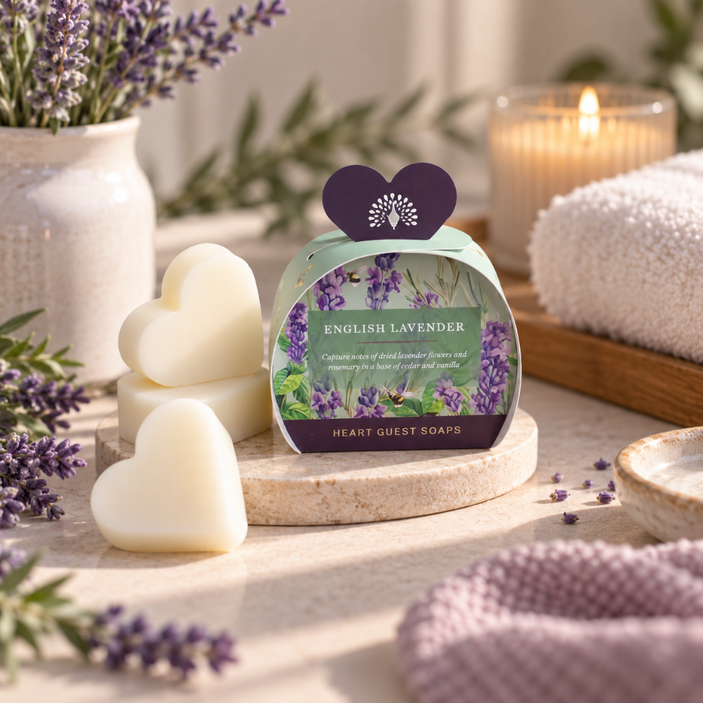 English soap geschenkverpakking - English Lavender 3x20 gram