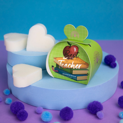 English soap geschenkverpakking - Best Teacher 3x20 gram