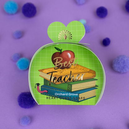 English soap geschenkverpakking - Best Teacher 3x20 gram
