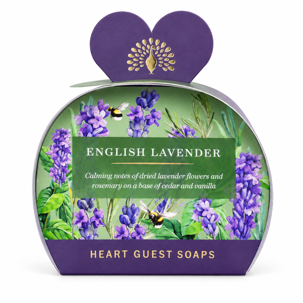 English soap geschenkverpakking - English Lavender 3x20 gram