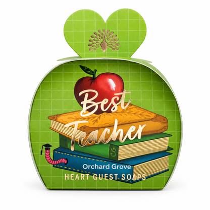 English soap geschenkverpakking - Best Teacher 3x20 gram