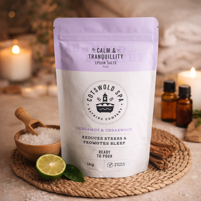 Epsomzout voor ontspanning - Cedar & Bergamot 1 kg