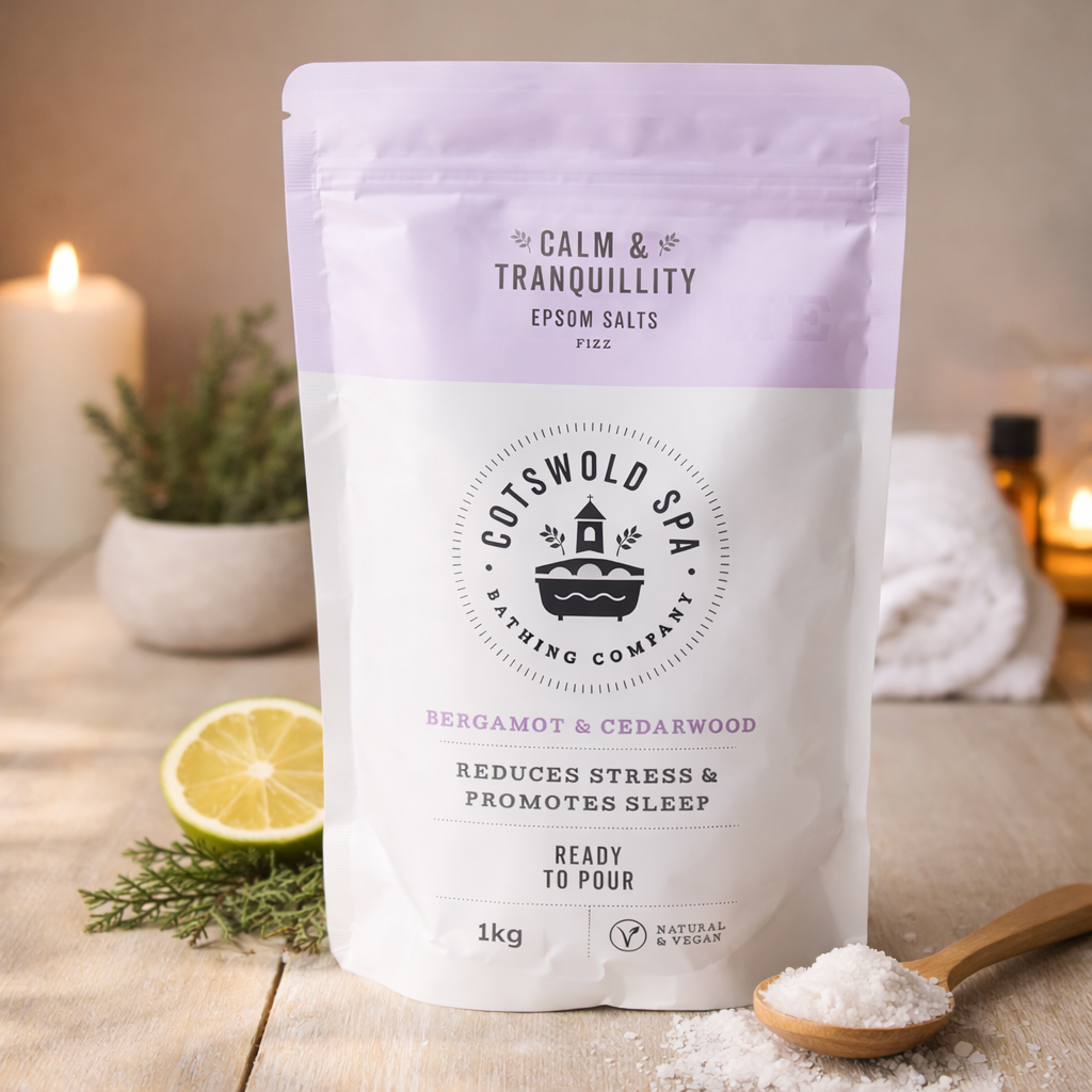 Epsomzout voor ontspanning - Cedar & Bergamot 1 kg