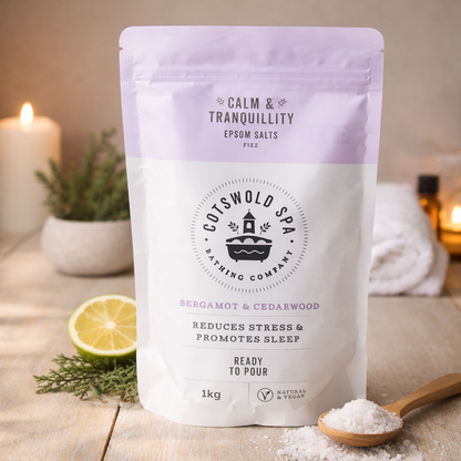 Epsomzout voor ontspanning - Cedar & Bergamot 1 kg