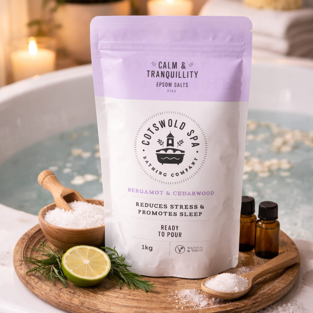 Epsomzout voor ontspanning - Cedar & Bergamot 1 kg