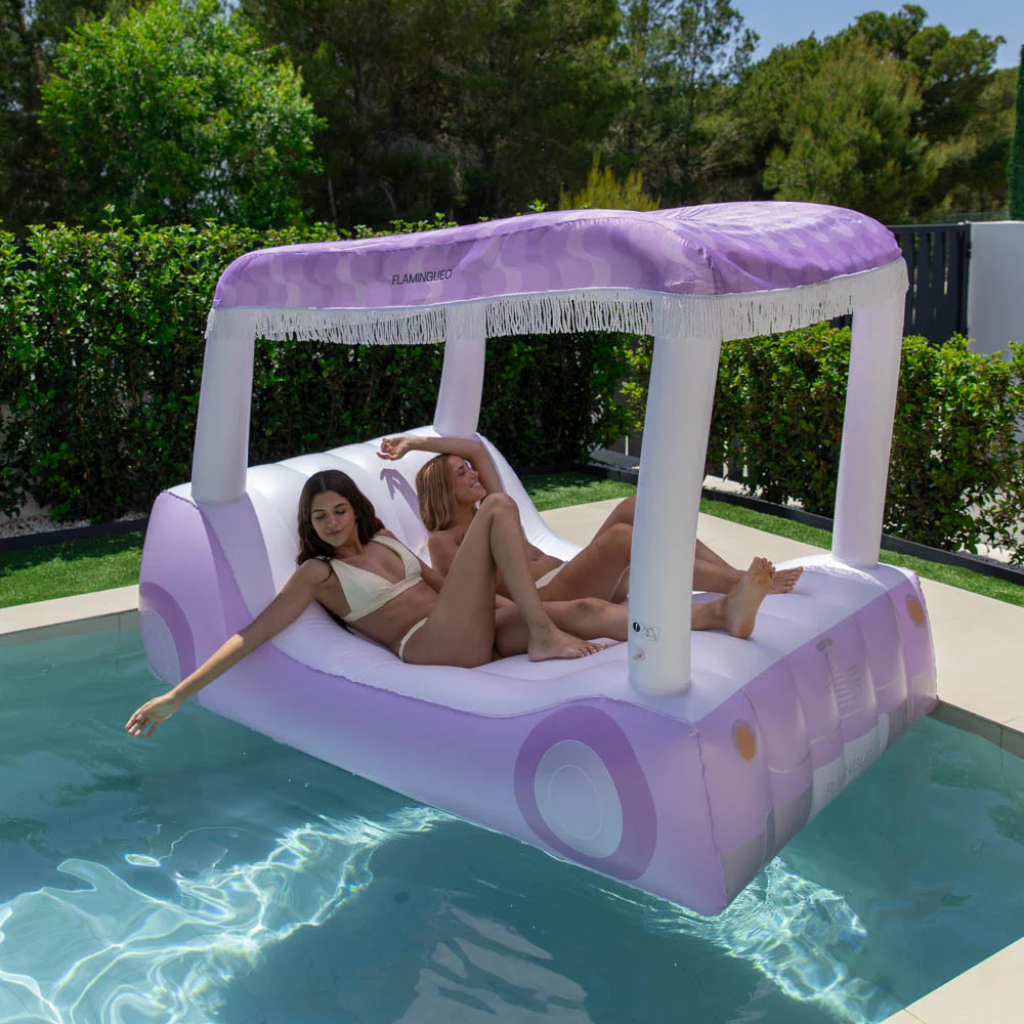 Zwembad Floatie - Paars busje