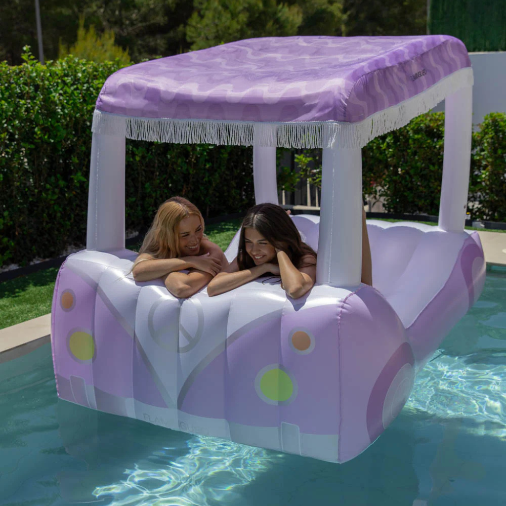 Zwembad Floatie - Paars busje